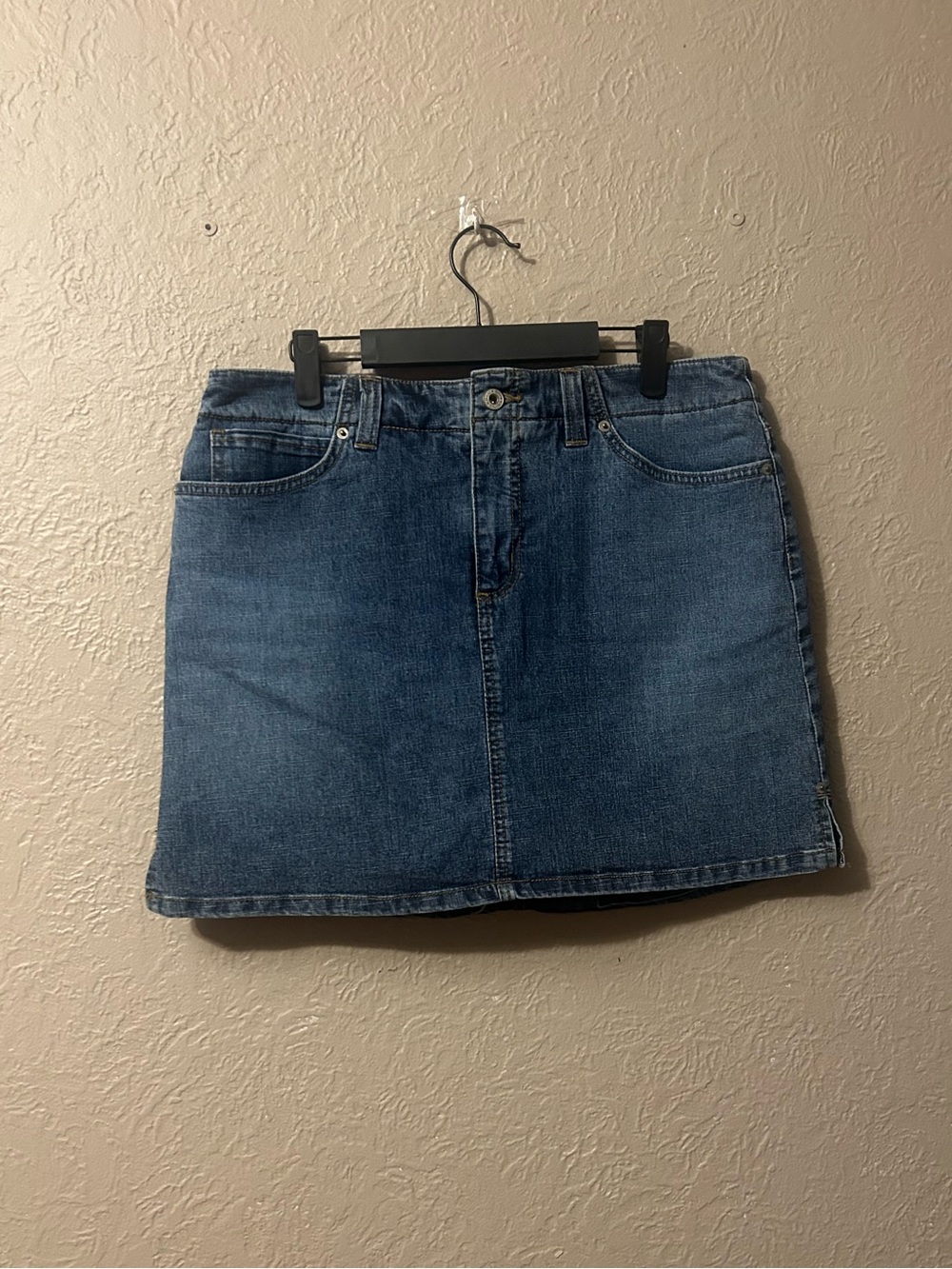 Bandolino Blue Denim Mini Skirt